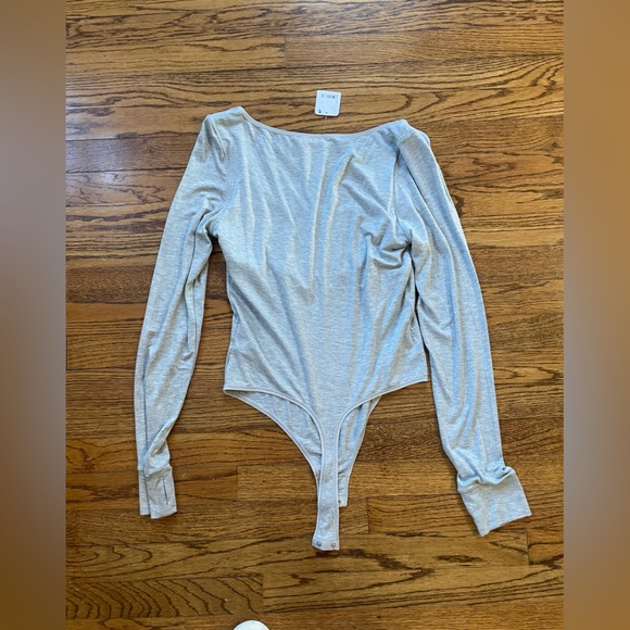 NWT free people Settle In Scoop Neck Bodysuit - Picture 7 of 9